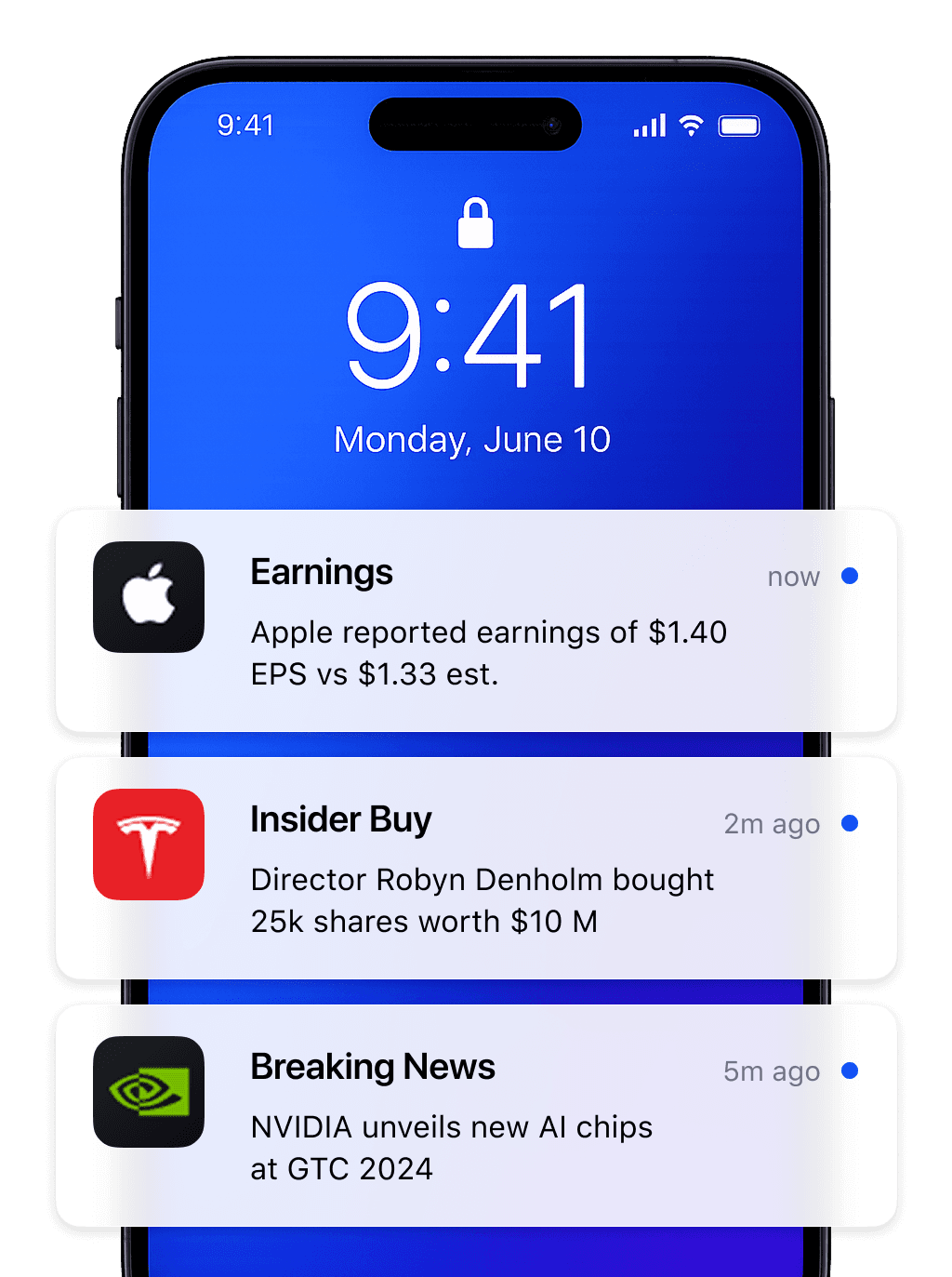 Stock alerts